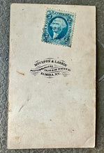 Load image into Gallery viewer, Rare 1860s Civil War Prison Camp Elmira New York Tax Stamp