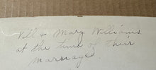 Load image into Gallery viewer, Rare Interracial Marriage Man & Wife Hillsboro Texas Cabinet Photo ID'd