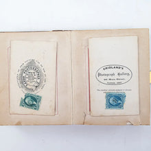 Load image into Gallery viewer, Small Photo Album + 29 CDVs Ohio Illinois 1860s 1870s