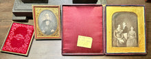 Load image into Gallery viewer, Daguerreotype Photo Lot New York Merchant & Family 1840s 1850s Rare Antique ID’d