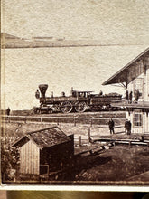 Load image into Gallery viewer, Historic Very Rare 1860s Photo CDV Lot CALIFORNIA RAILROAD Train RR History