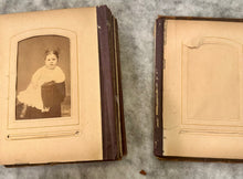 Load image into Gallery viewer, Civil War Era Album CDV Photo New York NJ PA 1860s 1870s Gem Tintype Mourning