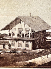 Load image into Gallery viewer, Historic Very Rare 1860s Photo CDV Lot CALIFORNIA RAILROAD Train RR History