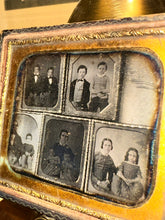 Load image into Gallery viewer, Unusual 1/6 Daguerreotype Multiple Images Composite