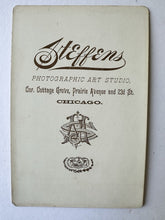 Load image into Gallery viewer, RARE Chicago Beer / Brewery History FREDERICK WACKER Business Man Antique Photo