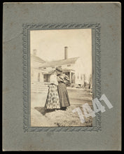 Load image into Gallery viewer, Antique Early-1900s Photo Girls Kissing