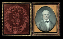 Load image into Gallery viewer, Alexander Beckers & Piard Tinted Sealed 1/6 Daguerreotype Man Wearing Eyeglasses