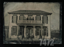 Load image into Gallery viewer, Antique Tintype Home of Daniel Guernsey Union Memphis Indiana