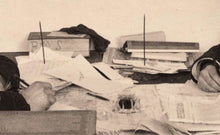 Load image into Gallery viewer, Antique Photo Aurora Missouri Mining Town Newspaper Reporters Rare Occupational