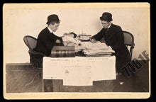 Load image into Gallery viewer, Antique Photo Aurora Missouri Mining Town Newspaper Reporters Rare Occupational