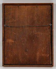 Load image into Gallery viewer, Large Antique Painted Tintype Children Unusual Creepy Effect Folk Art 1800s