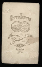 Load image into Gallery viewer, Rare Tattooed Woman CDV Irene Woodward Bowery NYC Tattoo Photo