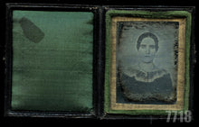 Load image into Gallery viewer, Very Early American Daguerreotype of a Woman 1840-1842