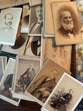 Load image into Gallery viewer, 200 CDV Photos Men & Boys Civil War Era and Later Lot Antique Victorian