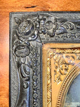 Load image into Gallery viewer, VERY RARE SET! Daguerreotype of Little Girl PLUS Original Statue Antique Photo