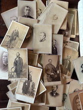 Load image into Gallery viewer, 200 CDV Photos Men & Boys Civil War Era and Later Lot Antique Victorian
