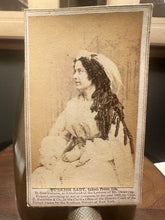 Load image into Gallery viewer, RARE 1860s CDV, "TURKISH LADY" TAKEN BY C.D. FREDERICKS FOR LECTURE TOUR