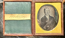 Load image into Gallery viewer, RARE Early 1840 Daguerreotype Congressman ELA COLLINS New York Political History