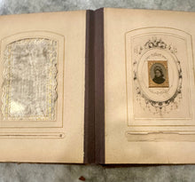 Load image into Gallery viewer, Civil War Era Album CDV Photo New York NJ PA 1860s 1870s Gem Tintype Mourning
