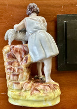 Load image into Gallery viewer, VERY RARE SET! Daguerreotype of Little Girl PLUS Original Statue Antique Photo