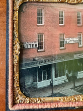 Load image into Gallery viewer, Amazing Tinted Ambrotype Photo 1850s Outdoor Street Storefront View Rare Signs