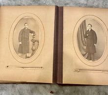 Load image into Gallery viewer, Civil War Era Album CDV Photo New York NJ PA 1860s 1870s Gem Tintype Mourning