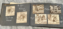 Load image into Gallery viewer, Wonderful 1897-1922 Maine Family Photo Album 200+ Snapshots Kissing Girls