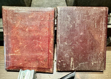 Load image into Gallery viewer, 1/4 AMBROTYPE PRETTY WOMAN LONG HAIR CURLS JEWELRY BEAUTIFUL DRESS HOLDING BOOK