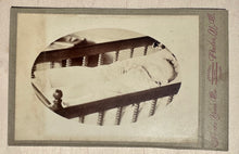 Load image into Gallery viewer, Post Mortem Photo ID’d Girl in Crib North Carolina 1890s