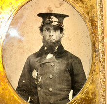Load image into Gallery viewer, Rare Antique Ambrotype Photo of a Police Officer! 19th Century