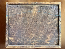 Load image into Gallery viewer, Rare Folk Art Painted Tintype Photo Little Dog Original Antique Frame Painting