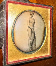 Load image into Gallery viewer, 1840s Daguerreotype Greek Slave Sculpture, Hiram Powers Antique Art Rare Photo
