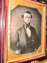 Load image into Gallery viewer, Lot 1840s Daguerreotype Photos Father & Two Daughters