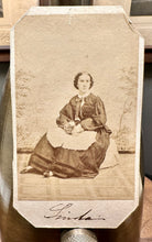 Load image into Gallery viewer, SIGNED CDV Opera Singer Soprano Clara Louise Kellogg Previously Unknown Image?