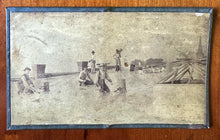 Load image into Gallery viewer, Interesting Occupational Cabinet Card of Roof Workers - RARE!