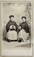 Load image into Gallery viewer, Extraordinary Pairing of Brady CDVs ANSON BURLINGAME & Chinese Ministers 1860s