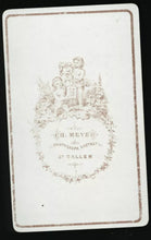 Load image into Gallery viewer, Rare Antique CDV Photo Farm Boy Holding Huge Scythe Grim Reaper Unusual Death