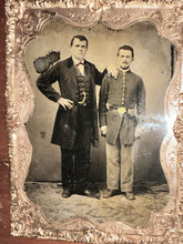 Load image into Gallery viewer, Andersonville POW? Tintype Civil War Soldier ID'd Photo 1860s Original