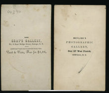 Load image into Gallery viewer, Two Young Civil War Soldiers Probably Brothers - Oswego New York Photographers