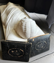 Load image into Gallery viewer, Double Post Mortem Tintype Photos ID’d Children With Tied Hands 1/4 Plate