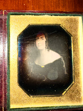 Load image into Gallery viewer, Daguerreotype Painting of a Woman by MP SIMONS Philadelphia Photographer 1840s