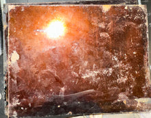 Load image into Gallery viewer, Whole Plate Outdoor Tintype Photos People in Front of House Boy on Rocking Horse