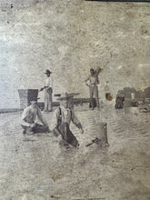Load image into Gallery viewer, Interesting Occupational Cabinet Card of Roof Workers - RARE!