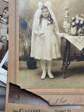 Load image into Gallery viewer, 50 Cabinet Photos & RPPC Mostly Children Toy Rocking Horse Long Hair 1800s 1900s