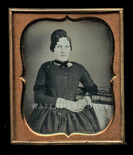 Load image into Gallery viewer, Beautiful Woman with Bible & Daguerreotype Cases! Sealed ID'd Photo 1800s
