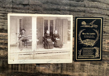 Load image into Gallery viewer, Lowther Family Lot Large 9" x 7" Imperial Photo & Mourning Card + Dog & Obituary