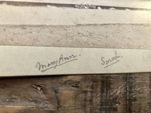 Load image into Gallery viewer, Lowther Family Lot Large 9" x 7" Imperial Photo & Mourning Card + Dog & Obituary