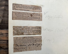 Load image into Gallery viewer, Lowther Family Lot Large 9" x 7" Imperial Photo & Mourning Card + Dog & Obituary