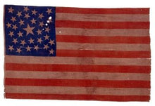 Load image into Gallery viewer, Amazing Gold Rush Era Daguerreotype Photo Boy Holding California Statehood Flag