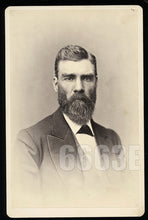 Load image into Gallery viewer, ID'd Stagecoach Driver Latrobe California Pioneer 1800s Photo Sacramento